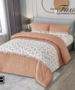 Alternative view of FUSION KING SIZE 4pc COMFORTER SET