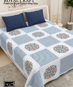 ROYAL CRAFT Luxury Cotton Bedsheet Set by RB