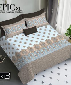 Alternative view of EPIC XL Boutique Collection Pure Cotton King Size Bedsheet by Rishaan Bedding