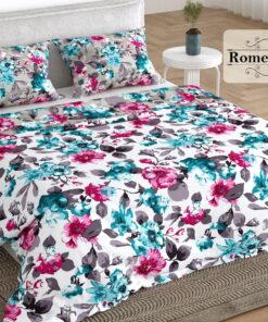 Alternative view of Romeo Juliet 100% Cotton King Size Bedsheet Set