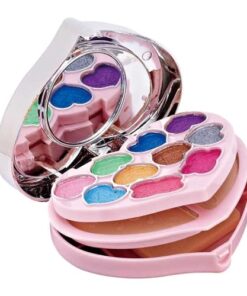 Alternative view of Makeup Kit for Girls Full Kit Eye shadow Lip Gloss Mirror Contour Powder Combination Palette Random-Design Random-Color Pack of 1