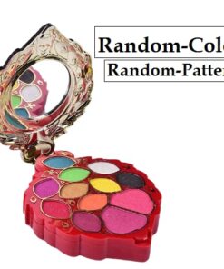 Makeup Kit for Girls Full Kit Eye shadow Lip Gloss Mirror Contour Powder Combination Palette Random-Design Random-Color Pack of 1