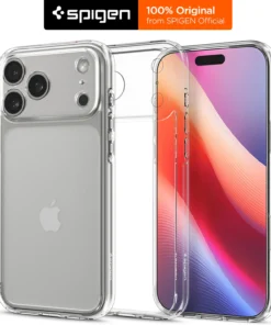 Spigen Back Cover for iPhone 17 Pro (Transparent, Shock Proof, Pack of: 1)