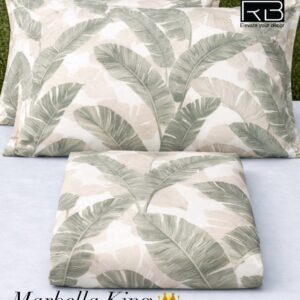 MARBELLA KING 👑 108*108 BEDSHEET SET(1+2)