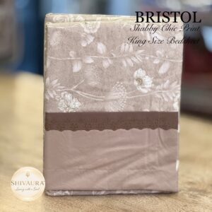 Alternative view of BRISTOL - Shabby Chic Print King Size Bedsheet