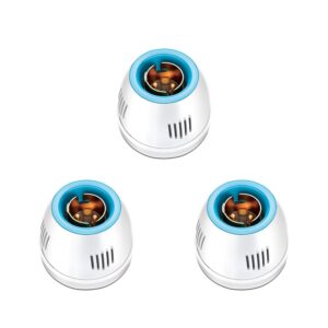 Alternative view of Anchor by Panasonic Fancy Lamp Holder Batten Type, White, ISI Certified, Ideal for Ceiling/Wall Use with Standard Bulbs – Pack of 3