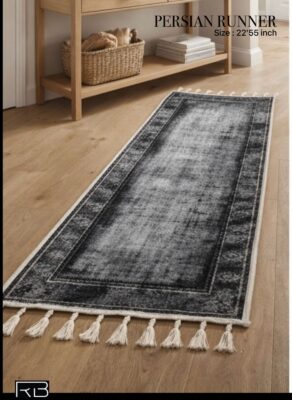 Neutral Beauty - Persian runner for Modern Boho Living rooms / Bed rooms