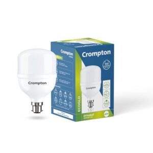 Crompton Dynaray Higher-Wattage LED Bulb 40W Cool Day Light | Pack of 1 | B22 Base, 4000 lm, Extra-Bright with Surge Protection
