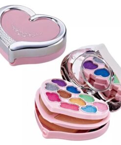 Makeup Kit For Girls Full Kit Eye Shadow Lip Gloss Mirror Contour Powder Combination Palette Random-Design Random-Color Pack Of 1