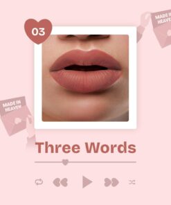 Alternative view of MARS Love Track Velvet Lip Tint (2.8ml) (THREE HEART) | Velvet Matte Finish | Non-Sticky & Lightweight | Highly Pigmented | Comfortable Wear