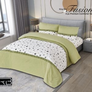 Alternative view of FUSION KING SIZE 4pc COMFORTER SET