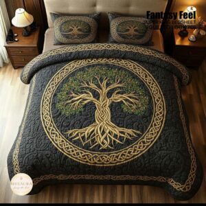 FANTASY FEEL  SUPER KING 7D DIGITAL PANEL BEDSHEET