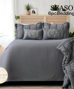 Luxurious - 6pc Bedding Set BY SHIVAURA