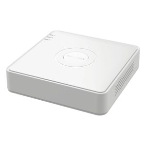 Hikvision DS-7104HGHI-M1/T 4-Channel Turbo HD DVR | 2-Way Audio Support | 1080p Lite Recording | H.265 Pro+ Compression | Motion Detection 2.0 | HDMI & VGA Output | Remote Viewing via Hik-Connect