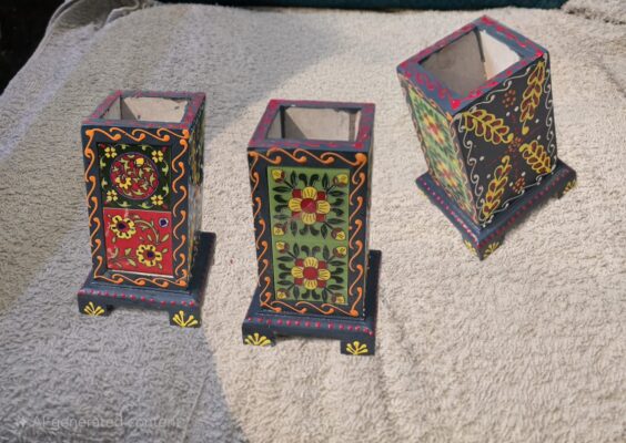 Table decor, Penstand 2 Piece combo