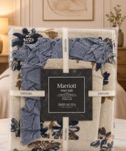 Alternative view of MARRIOTT Shabby Chic Print King Size Bedsheet Set By SHIVAURA