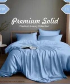 Luxury Satin Touch Cotton Bedsheet Set