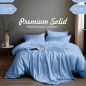 Luxury Satin Touch Cotton Bedsheet Set