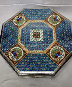 Meenakari bajot octagen 26 inch