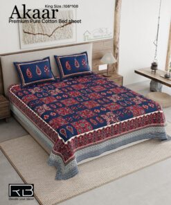 NAND BEDDING AKAAR Cotton Bedsheet Set