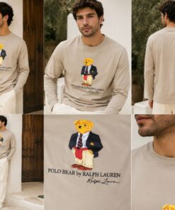 Polo Ralph Lauren Men's Polo Bear Fleece Crewneck Sweatshirt