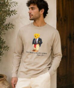 Alternative view of Polo Ralph Lauren Men's Polo Bear Fleece Crewneck Sweatshirt