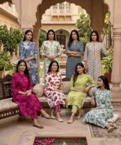 Premium Liva Rayon Digital Print Top with Miyani Palazzo Set for Women