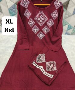 Alternative view of Premium Heavy Hosiery Cotton Night Suit for Women | Soft Cotton Sleepwear Set