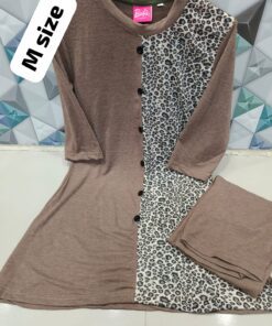 Alternative view of Premium Stretchable Hosiery Night Suit for Women – Soft Heavy Quality Sleepwear Set