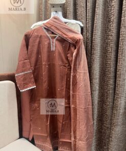 Alternative view of Premium Printed Cotton Kurta Pant Dupatta Set for Women